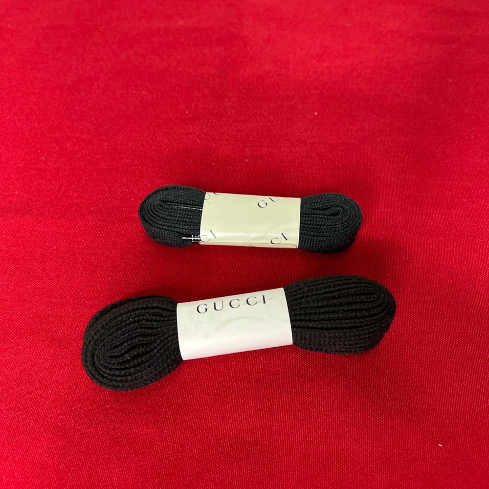 Gucci Black Shoelaces
